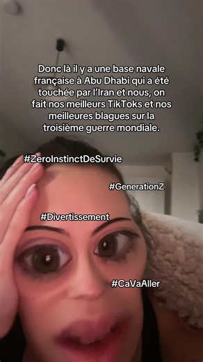 Prime de l’humour notre génération au final. #zeroinstinctdesurvie #cavaaller #divertissements #guerremondial #fyp
