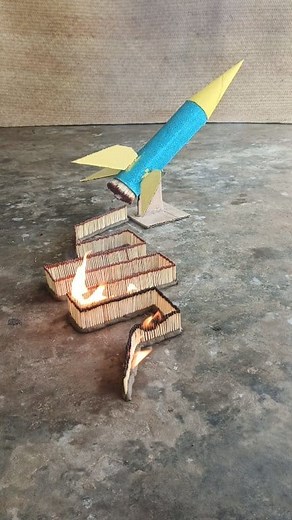 7.4K views · 18 reactions | My successful rocket experiment match...