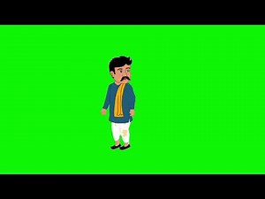 no copyright green screen video। cartoon character green screen। green screen video