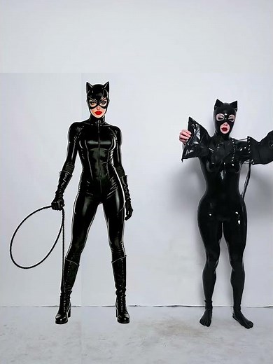 Becoming Catwoman: A Gotham Transformation ！！！