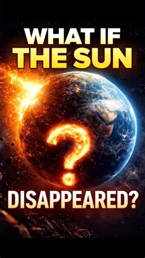 If The Sun Disappeared… We Wouldn’t Know for 8 Minutes 😳