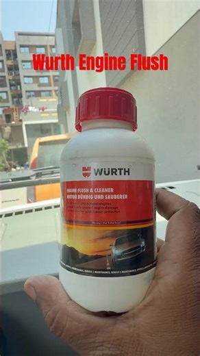 Wurth Flush: Gunk vs. Gold * Look at this SLUDGE! 🤢 (Wurth Flush)#shorts