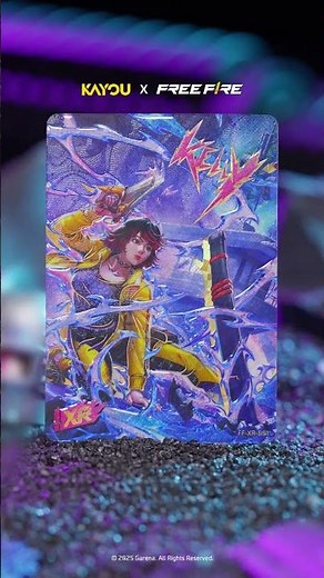 🔥Bộ thẻ bài Free Fire x KAYOU: Final Survivor Collectible Cards chính thức ra mắt 🙌