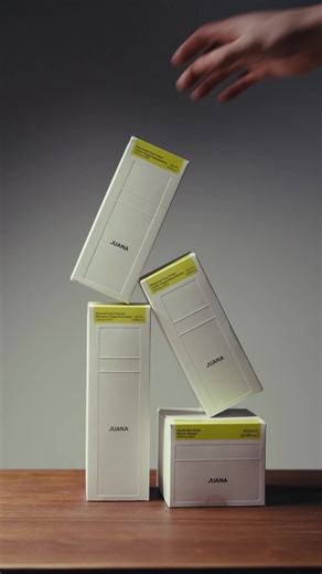 Perfectly balanced from packaging to your skin.