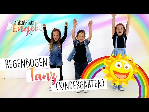 Regenbogen Tanz - GroßstadtEngel | Kindertanzlieder |Bewegungslieder | Tanzvideo