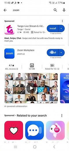 How to install Zoom App for Live Sessions