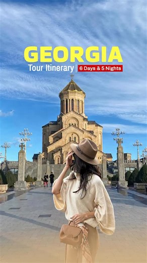 TourTripX on Instagram: "🇬🇪 Explore Georgia in 6 Days! From the charm of Tbilisi, snowy peaks of Gudauri, vineyards of Kakheti, to the ancient wonders of Mtskheta — this 5N/6D tour is the perfect mix of culture, nature & adventure. ❄️🍇✨ ✔️ Tbilisi Airport Pick & Drop ✔️ Guided Sightseeing ✔️ Mountains • Wine • History ✔️ Perfect for couples, families & groups Plan your Georgia trip with @tourtripx DM to book your dates!"