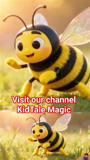 Wiggle Wobble Bumble Bee 🐝 | Fun Action Song for Kids (Clap, Stomp & Spin!) #nurseryrhymes