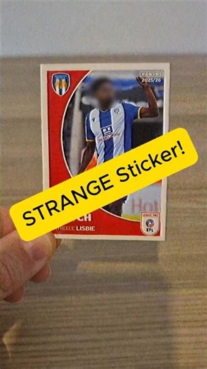 STRANGE Sticker Found - EFL Sticker Collection - Day 33, Part 1
