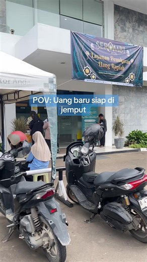 Pengambilan uang baru di Bank Mandiri yg perlu disiappkan untuk pengambilan 1. KTP asli 2. bawa uang cash sejumlah yg mau ditukar (belum bisa debit/qr) 3. registrasi offline di bank 4. tunggu, sabar #serambi2026 #penukaranuang #uangbaru #pintarbi