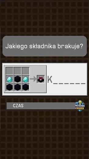 JAK ZROBIĆ STÓŁ DO ZAKLĘĆ? - MINECRAFT QUIZ