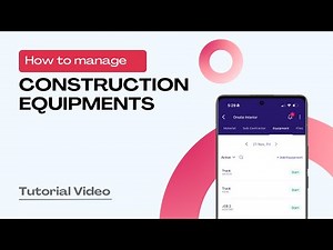 How to Manage Construction Equipment in Onsite | Complete Equipment Tracking Tutorial