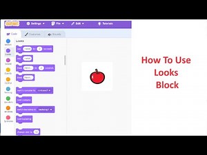How to use Looks Blocks in Scratch | Scratch Programming For Beginners | Tutorial 3