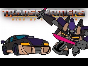 Transformers Rise of the Beasts Terrorcon Nightbird! 2d animation