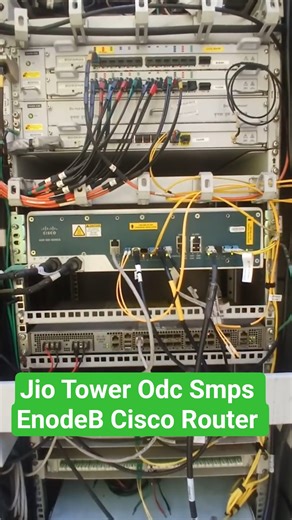 Jio Tower Odc Cisco Router #jio #trending #shorts #viral #networking