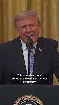 Trump says voting machines are easily compromised