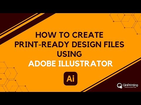 How to Create Print-Ready Design Files Using Adobe Illustrator | QinPrinting