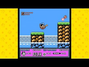 Felix the Cat Gameplay 😸 PS5 - Classic NES platformer