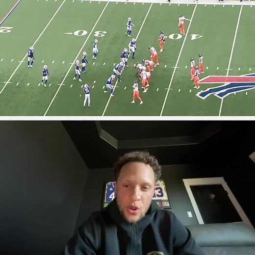 Terrel Bernard taking it from the meeting room to the field. Incredible breakdown.