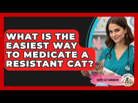 What Is The Easiest Way To Medicate A Resistant Cat? - Happy Cat Handbook