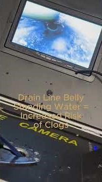Why Drain Line Slope Matters | What a Sewer Line Belly Looks Like