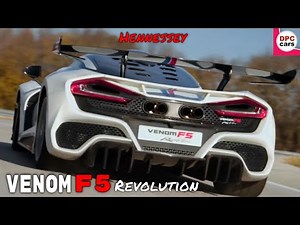 Hennessey Venom F5 Revolution is more Track Focused