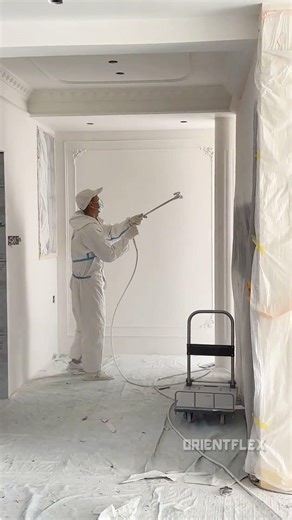 Professional Paint Spraying Hose Application#shorts #paint #howto #tools #diy