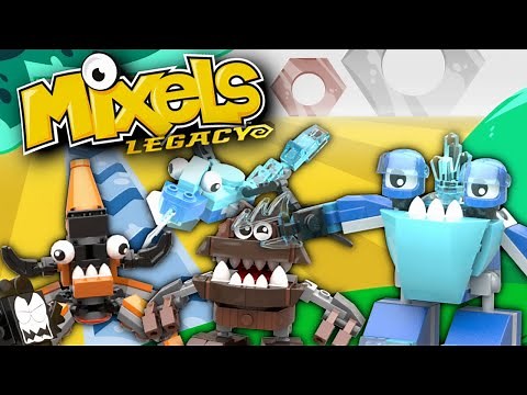 LEGO Mixels Legacy Series 2 MOCs (Frosticons, Fang Gang & Flexers)