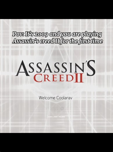 nostalgia 🤧 #Assassinscreed #Assassincreed2 #ezioauditore #nostalgia #fyp