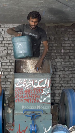 3K views · 15 reactions | How waste plastic is recycled into blue pellets | sustainable manufacturing #manufactiring #pellets #recycling #plastic #hardwork #howitsmade #factorytour #process #rubbermanufacturing #viralchallenge #behindthescenes | Process workers | Facebook