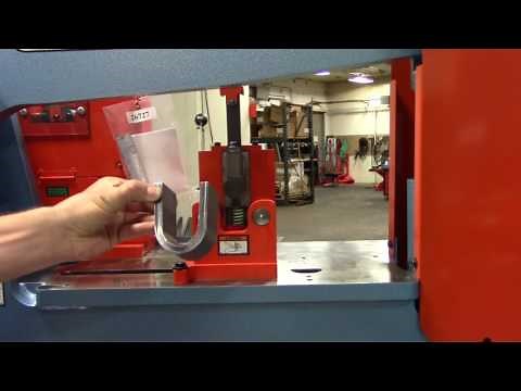 Scotchman Weld Coupon Bend Tester - Ironworker tooling for DO70 - USA Made