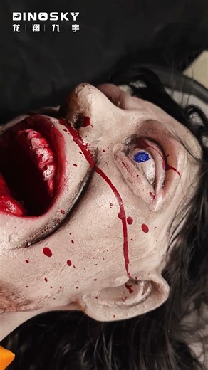 Prisoner Zombie Animatronic | Screaming Behind Bars & Rising From Bed Horror Prop #hauntedhouse