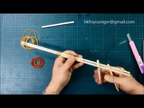 趣味科玩-簡易連發竹筷槍