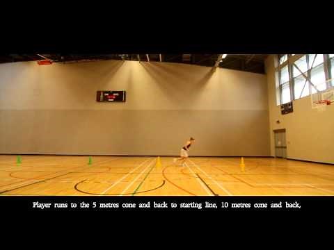 Shuttle Runs Basketball Training Activity