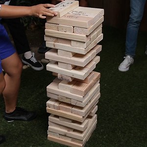 219K views · 3K reactions | Make this giant stacking block game for your next backyard party and drink up!  | Nifty Outdoors | Facebook