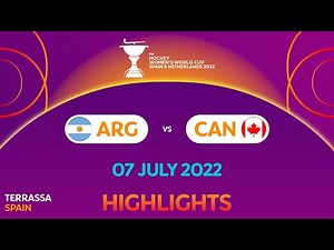 FIH Hockey Women's World Cup 2022: Game 22 - Argentina vs Canada | #HWC2022