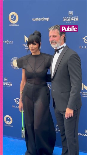 Shy'm, stunning, attends Patrick Mouratoglou's superb charity gala