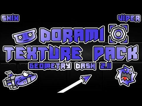 NEW DORAMI TEXTURE PACK (HIGH GRAPHICS) | GD 2.11 | By Snix and Viper