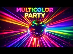 Multicolor Party Lights with Music Disco Ball Light Show 😈