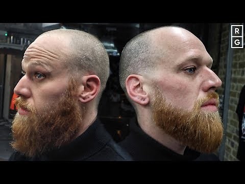 Best Way To Trim & Shape A Medium Length Longer Beard | Beard Transformation