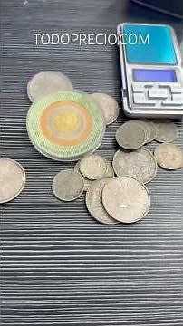 Lote de monedas antiguas de plata mexicanas que compramos, variedad de años y epocas