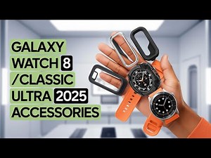Top 6 Best Galaxy Watch 8 / 8 Classic / Ultra Cases & Protectors You Need!🔥🔥🔥