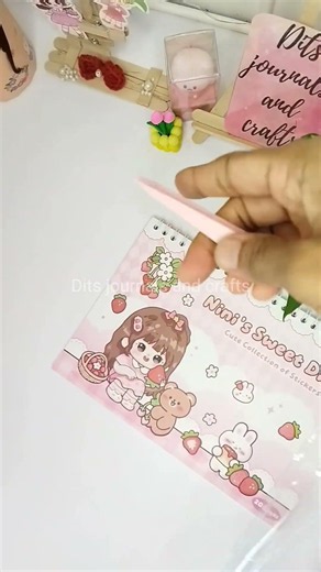 cute kawaii stickers...#shorts #kawaii #diy #stickers #unboxing #haul #stationery