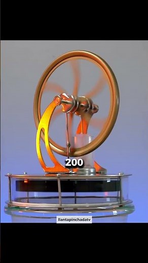 This Is How the Engine That Turns on a Cup of Coffee Works! | Stirling Engine
