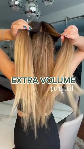 98K views · 1K reactions | Extra VOLUME ponytail朗#hairhacks #hairtok #hairstyles #hairinspo #hairtutorials #ponytail #hairtutorial #hairtrends2021 #hairstyles #fyp | Hair Stylist Rana | Facebook
