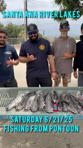 123 reactions · 14 comments | Saturday fishing from a pontoon boat using shrimp & mackerel soaked in That Good Good sauce is the ticket ️ at Santa Ana River Lakes | Fishinglakesdotcom | Facebook