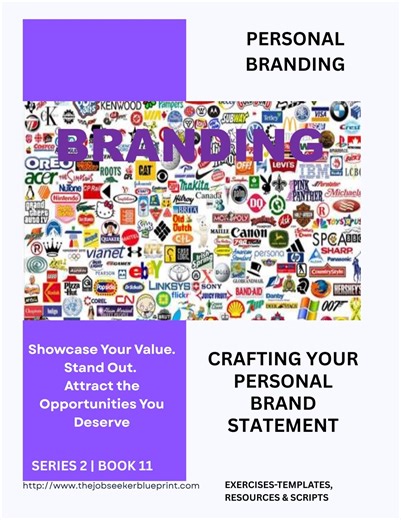 011. Personal Brand Statement E-book – Job Hunting Guide (series 2, Book 11) (digital Download) - Etsy