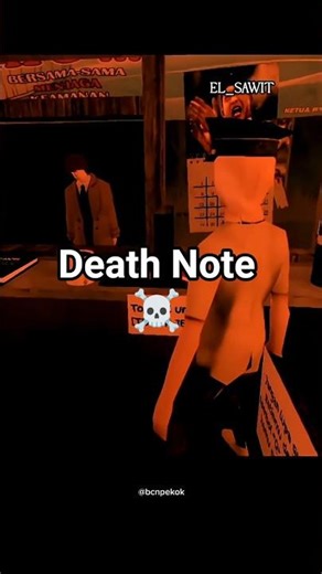 DEATH NOTE☠️ #roblox #possatpamanomalies #gaming #shorts #fyp
