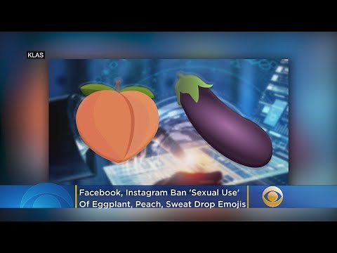 Facebook, Instagram Ban ‘Sexual Use’ Of Eggplant, Peach, Sweat Drops Emojis