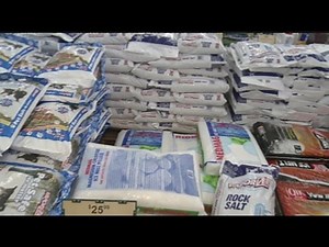 Finding the right salt that doesn't damage your sidewalks